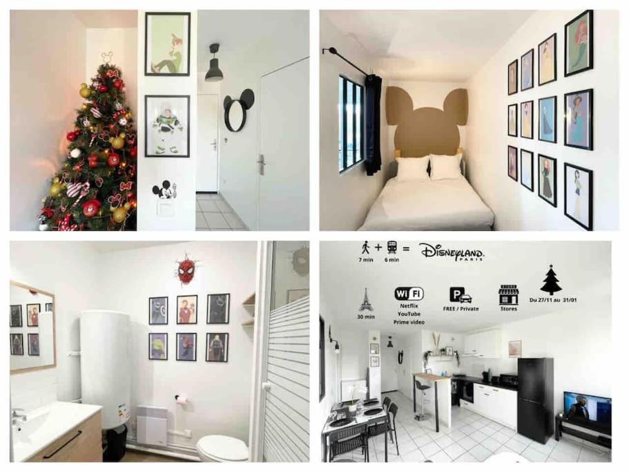 Mickey'S House - Apartments 4 Persons - 10 Min Disneyland Paris Μπισί-Σεν Ζορζ Εξωτερικό φωτογραφία
